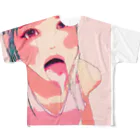 可愛い女の子職人vent4444のお口 All-Over Print T-Shirt