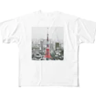 猿猫堂のTECHNOPOLIS_TOKIO フルグラフィックTシャツ