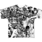 小野寺製作所二号店の頭痛の樹 フルグラフィックTシャツ