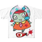 ＣｈｏｍＵ++のちょむゾン★ケチャップおいちい。 All-Over Print T-Shirt