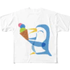 PaP➡︎Poco.a.Pocoのアイスたーべよ。 All-Over Print T-Shirt