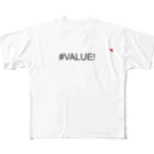 エラーは友達の#VALUE! フルグラフィックTシャツ