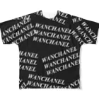 わんチャン🐾のWANCHANNEL All-Over Print T-Shirt