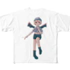 さとたのみならいあくまくん(背景なし) All-Over Print T-Shirt