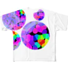 HaveーFun 嘉の粒々HF-１−２ All-Over Print T-Shirt