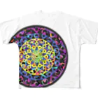 HaveーFun 嘉の点絵HF-１８DEEP All-Over Print T-Shirt