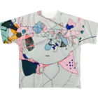 すいぞくかんの□△？〇 All-Over Print T-Shirt