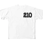 210works の210works NASAっぽい All-Over Print T-Shirt