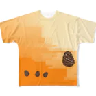 tsubuannの松ぼっくり All-Over Print T-Shirt