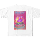 TK-47のSpace girl  All-Over Print T-Shirt