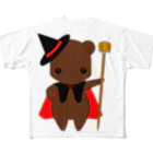 ほぼ動物園のくまの魔法使い フルグラフィックTシャツ