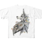 Hesignのアヌビス All-Over Print T-Shirt