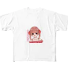 monicaの「貢ぐしかない」おんなの子。 フルグラフィックTシャツ