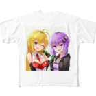 麦穂＠頑張れない！！のむぎほだよ フルグラフィックTシャツ