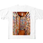world365wideの本棚 フルグラフィックTシャツ