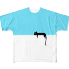 タドリのねこちゃん（日中） All-Over Print T-Shirt