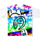 ここなつ55のたましいくんカットイン All-Over Print T-Shirt