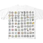 ほっかむねこ屋（アトリエほっかむ）のほっかむねこず All-Over Print T-Shirt