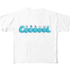 ふたのついた猫のCOOLだね All-Over Print T-Shirt