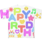 ようこそ『MAYOHOUSE』へのHAPPY BIRTHDAY !! All-Over Print T-Shirt