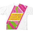 stereovisionの誰にもチキンなんて言わせない！（Nobody calls me chicken!） フルグラフィックTシャツ