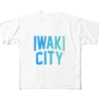 JIMOTOE Wear Local Japanのいわき市 IWAKI CITY All-Over Print T-Shirt