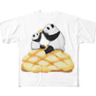 fig-treeのめろめろパンダ All-Over Print T-Shirt