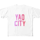 JIMOTOE Wear Local Japanの八尾市 YAO CITY All-Over Print T-Shirt