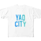 JIMOTO Wear Local Japanの八尾市 YAO CITY フルグラフィックTシャツ