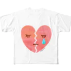 Sugar Ginger CookieのSad feeling. フルグラフィックTシャツ