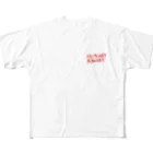 keijiro fujiwaraのHungry Angry フルグラフィックTシャツ