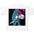 ダイナマイト87ねこ大商会のソルジャーぺんぎんの子守唄(ララバイ) All-Over Print T-Shirt