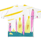 Msto_market a.k.a.ゆるゆる亭のSeventh ニーハオ All-Over Print T-Shirt