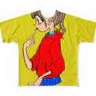 kin_5kinkinの今時レトロ・フワトロ卵ver. All-Over Print T-Shirt