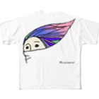 Mr.azzurroの風と髪 All-Over Print T-Shirt