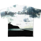 kouji-komatsuの片瀬江ノ島 All-Over Print T-Shirt