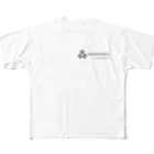 AMANOJVCKの透過！AMANOJVCKロゴ All-Over Print T-Shirt