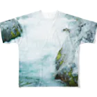 池田晶紀のうつくしい水 フルグラフィックTシャツ