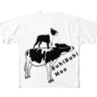 BuhiBuhiBooのブヒブヒムー All-Over Print T-Shirt