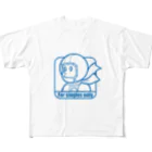 オラ商の独身ライダー All-Over Print T-Shirt