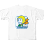 オラ商の独身ライダー（カラー） フルグラフィックTシャツ