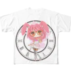 SEA's SHOPのバニーなるちゃん アリスVer All-Over Print T-Shirt