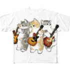 mofusandの君のために歌う「ニャー」 All-Over Print T-Shirt