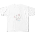 Azukiinaのellie フルグラフィックTシャツ