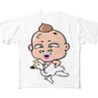 SEA's SHOPのゆーこBaby　白鳥Ver All-Over Print T-Shirt