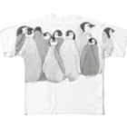 masumi maedaの寄り添うペンギン　 All-Over Print T-Shirt