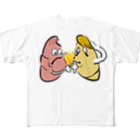 buri/ぶりのスモコミTシャツ All-Over Print T-Shirt