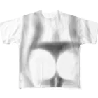 akserの桃尻 女性 レディース 水着 ビキニ フルグラフィックTシャツ