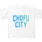 JIMOTO Wear Local Japanの調布市 CHOFU CITY フルグラフィックTシャツ