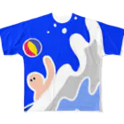 AJCOMPANYの水球シリーズ　 All-Over Print T-Shirt